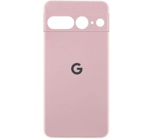 Чохол Silicone Cover Lakshmi Full Camera (AA) with logo для Google Pixel 7 Pro Рожевий / Pink Sand