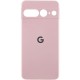 Чохол Silicone Cover Lakshmi Full Camera (AA) with logo для Google Pixel 7 Pro Рожевий / Pink Sand