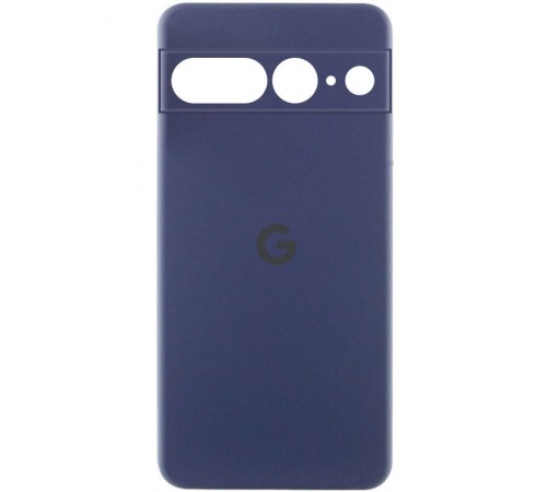 Чохол Silicone Cover Lakshmi Full Camera (AA) with logo для Google Pixel 7 Pro Синій / Midnight blue Чохол Silicone Cover Lakshmi Full Camera (AA) with logo для Google Pixel 7 Pro Синій / Midnight blue