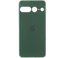 Чохол Silicone Cover Lakshmi Full Camera (AA) with logo для Google Pixel 7 Pro Зелений / Dark green