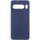 Чохол Silicone Cover Lakshmi Full Camera (AA) with logo для Google Pixel 8 Pro Синій / Midnight blue