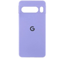 Чохол Silicone Cover Lakshmi Full Camera (AA) with logo для Google Pixel 8 Pro Бузковий / Dasheen