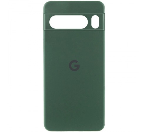 Чохол Silicone Cover Lakshmi Full Camera (AA) with logo для Google Pixel 8 Pro Зелений / Dark green Чохол Silicone Cover Lakshmi Full Camera (AA) with logo для Google Pixel 8 Pro Зелений / Dark green