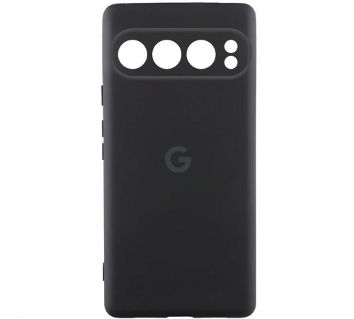 Чохол Silicone Cover Lakshmi Full Camera (AA) with logo для Google Pixel 9 Pro XL Чорний / Black Чохол Silicone Cover Lakshmi Full Camera (AA) with logo для Google Pixel 9 Pro XL Чорний / Black