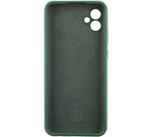 Чохол Silicone Cover Lakshmi Full Camera (AA) with logo для Samsung Galaxy A06 Зелений / Dark green Чохол Silicone Cover Lakshmi Full Camera (AA) with logo для Samsung Galaxy A06 Зелений / Dark green