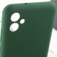 Чохол Silicone Cover Lakshmi Full Camera (AA) with logo для Samsung Galaxy A06 Зелений / Dark green