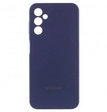 Чохол Silicone Cover Lakshmi Full Camera (AA) with logo для Samsung Galaxy A15 4G/5G / M15 5G Синій / Midnight blue
