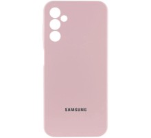 Чохол Silicone Cover Lakshmi Full Camera (AA) with logo для Samsung Galaxy A16 4G/5G Рожевий / Pink Sand