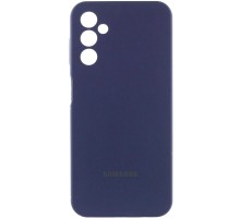 Чохол Silicone Cover Lakshmi Full Camera (AA) with logo для Samsung Galaxy A25 5G Синій / Midnight blue