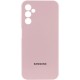 Чохол Silicone Cover Lakshmi Full Camera (AA) with logo для Samsung Galaxy A26 5G Рожевий / Pink Sand