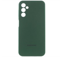 Чохол Silicone Cover Lakshmi Full Camera (AA) with logo для Samsung Galaxy A26 5G Зелений / Dark green