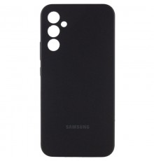 Чохол Silicone Cover Lakshmi Full Camera (AA) with logo для Samsung Galaxy A55 Чорний / Black