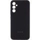 Чохол Silicone Cover Lakshmi Full Camera (AA) with logo для Samsung Galaxy A55 Чорний / Black