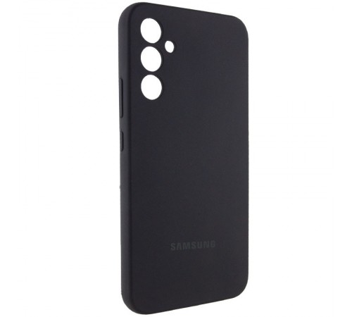 Чохол Silicone Cover Lakshmi Full Camera (AA) with logo для Samsung Galaxy A55 Чорний / Black Чохол Silicone Cover Lakshmi Full Camera (AA) with logo для Samsung Galaxy A55 Чорний / Black