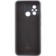 Чохол Silicone Cover Lakshmi Full Camera (AA) with logo для Xiaomi Redmi 12C / Poco C55 Чорний / Black