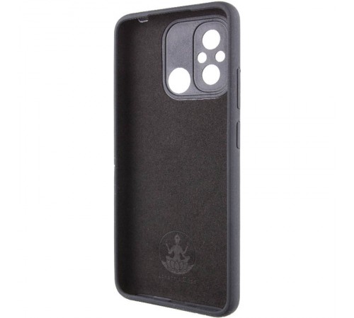 Чохол Silicone Cover Lakshmi Full Camera (AA) with logo для Xiaomi Redmi 12C / Poco C55 Чорний / Black Чохол Silicone Cover Lakshmi Full Camera (AA) with logo для Xiaomi Redmi 12C / Poco C55 Чорний / Black