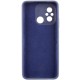 Чохол Silicone Cover Lakshmi Full Camera (AA) with logo для Xiaomi Redmi 12C / Poco C55 Синій / Midnight blue