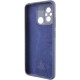 Чохол Silicone Cover Lakshmi Full Camera (AA) with logo для Xiaomi Redmi 12C / Poco C55 Синій / Midnight blue