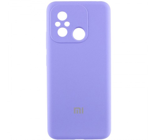 Чохол Silicone Cover Lakshmi Full Camera (AA) with logo для Xiaomi Redmi 12C / Poco C55 Бузковий / Dasheen Чохол Silicone Cover Lakshmi Full Camera (AA) with logo для Xiaomi Redmi 12C / Poco C55 Бузковий / Dasheen