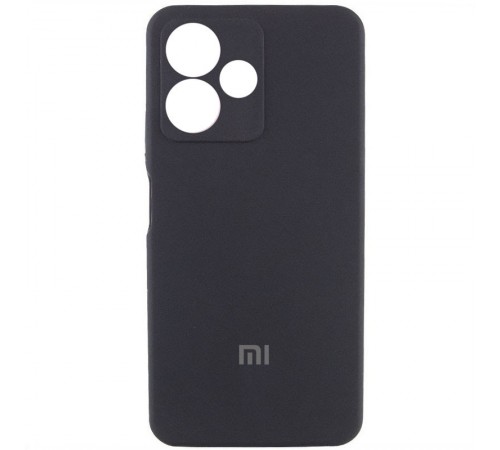 Чохол Silicone Cover Lakshmi Full Camera (AA) with logo для Xiaomi Redmi 13 4G / Poco M6 4G Чорний / Black Чохол Silicone Cover Lakshmi Full Camera (AA) with logo для Xiaomi Redmi 13 4G / Poco M6 4G Чорний / Black