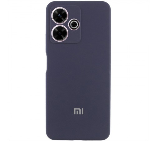 Чохол Silicone Cover Lakshmi Full Camera (AA) with logo для Xiaomi Redmi 13 4G / Poco M6 4G Синій / Midnight blue Чохол Silicone Cover Lakshmi Full Camera (AA) with logo для Xiaomi Redmi 13 4G / Poco M6 4G Синій / Midnight blue