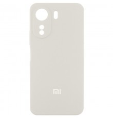 Чохол Silicone Cover Lakshmi Full Camera (AA) with logo для Xiaomi Redmi 13C / Poco C65 Білий / White