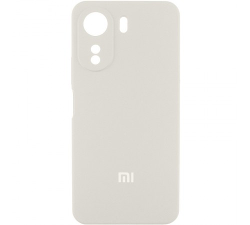 Чохол Silicone Cover Lakshmi Full Camera (AA) with logo для Xiaomi Redmi 13C / Poco C65 Білий / White Чохол Silicone Cover Lakshmi Full Camera (AA) with logo для Xiaomi Redmi 13C / Poco C65 Білий / White