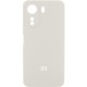 Чохол Silicone Cover Lakshmi Full Camera (AA) with logo для Xiaomi Redmi 13C / Poco C65 Білий / White