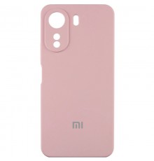 Чохол Silicone Cover Lakshmi Full Camera (AA) with logo для Xiaomi Redmi 13C / Poco C65 Рожевий / Pink Sand