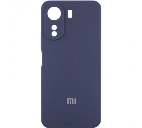 Чохол Silicone Cover Lakshmi Full Camera (AA) with logo для Xiaomi Redmi 13C / Poco C65 Синій / Midnight blue Чохол Silicone Cover Lakshmi Full Camera (AA) with logo для Xiaomi Redmi 13C / Poco C65 Синій / Midnight blue