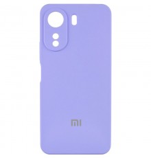 Чохол Silicone Cover Lakshmi Full Camera (AA) with logo для Xiaomi Redmi 13C / Poco C65 Бузковий / Dasheen