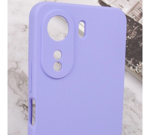 Чохол Silicone Cover Lakshmi Full Camera (AA) with logo для Xiaomi Redmi 13C / Poco C65 Бузковий / Dasheen Чохол Silicone Cover Lakshmi Full Camera (AA) with logo для Xiaomi Redmi 13C / Poco C65 Бузковий / Dasheen