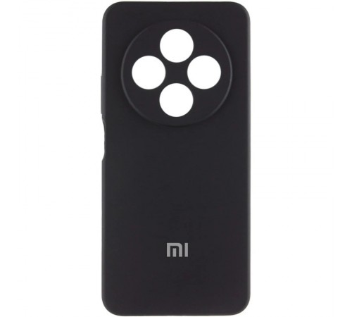 Чохол Silicone Cover Lakshmi Full Camera (AA) with logo для Xiaomi Redmi 14C / Poco C75 Чорний / Black Чохол Silicone Cover Lakshmi Full Camera (AA) with logo для Xiaomi Redmi 14C / Poco C75 Чорний / Black