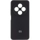 Чохол Silicone Cover Lakshmi Full Camera (AA) with logo для Xiaomi Redmi 14C / Poco C75 Чорний / Black