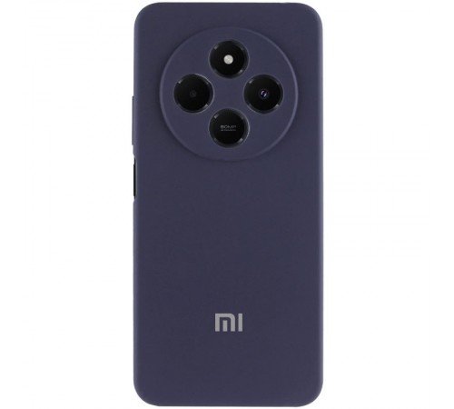 Чохол Silicone Cover Lakshmi Full Camera (AA) with logo для Xiaomi Redmi 14C / Poco C75 Синій / Midnight blue Чохол Silicone Cover Lakshmi Full Camera (AA) with logo для Xiaomi Redmi 14C / Poco C75 Синій / Midnight blue