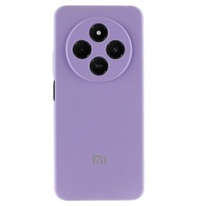 Чохол Silicone Cover Lakshmi Full Camera (AA) with logo для Xiaomi Redmi 14C / Poco C75 Бузковий / Dasheen