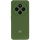 Чохол Silicone Cover Lakshmi Full Camera (AA) with logo для Xiaomi Redmi 14C / Poco C75 Зелений / Dark green