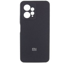Чохол Silicone Cover Lakshmi Full Camera (AA) with logo для Xiaomi Redmi Note 12 4G Чорний / Black