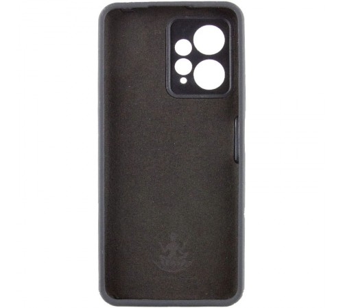 Чохол Silicone Cover Lakshmi Full Camera (AA) with logo для Xiaomi Redmi Note 12 4G Чорний / Black