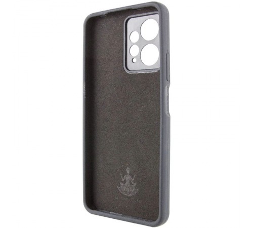 Чохол Silicone Cover Lakshmi Full Camera (AA) with logo для Xiaomi Redmi Note 12 4G Чорний / Black