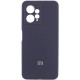 Чохол Silicone Cover Lakshmi Full Camera (AA) with logo для Xiaomi Redmi Note 12 4G Синій / Midnight blue