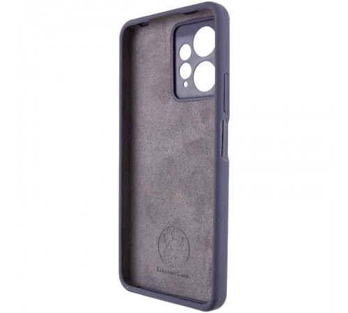 Чохол Silicone Cover Lakshmi Full Camera (AA) with logo для Xiaomi Redmi Note 12 4G Синій / Midnight blue