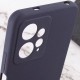 Чохол Silicone Cover Lakshmi Full Camera (AA) with logo для Xiaomi Redmi Note 12 4G Синій / Midnight blue