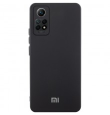 Чохол Silicone Cover Lakshmi Full Camera (AA) with logo для Xiaomi Redmi Note 12 Pro 4G Чорний / Black