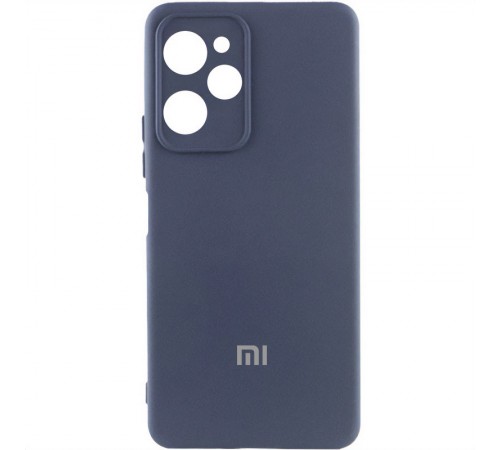 Чохол Silicone Cover Lakshmi Full Camera (AA) with logo для Xiaomi Poco X5 Pro 5G Синій / Midnight blue Чохол Silicone Cover Lakshmi Full Camera (AA) with logo для Xiaomi Poco X5 Pro 5G Синій / Midnight blue