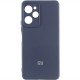 Чохол Silicone Cover Lakshmi Full Camera (AA) with logo для Xiaomi Poco X5 Pro 5G Синій / Midnight blue
