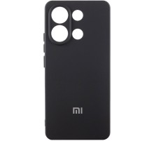 Чохол Silicone Cover Lakshmi Full Camera (AA) with logo для Xiaomi Redmi Note 13 5G Чорний / Black
