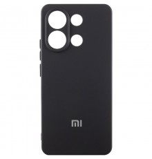 Чохол Silicone Cover Lakshmi Full Camera (AA) with logo для Xiaomi Redmi Note 13 5G Чорний / Black