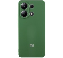 Чохол Silicone Cover Lakshmi Full Camera (AA) with logo для Xiaomi Redmi Note 13 5G Зелений / Dark green