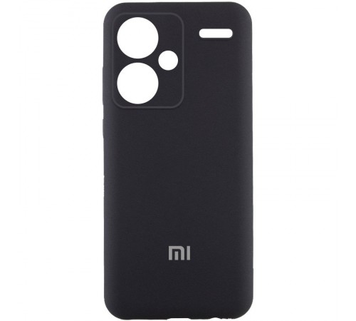 Чохол Silicone Cover Lakshmi Full Camera (AA) with logo для Xiaomi Redmi Note 13 Pro+ Чорний / Black Чохол Silicone Cover Lakshmi Full Camera (AA) with logo для Xiaomi Redmi Note 13 Pro+ Чорний / Black